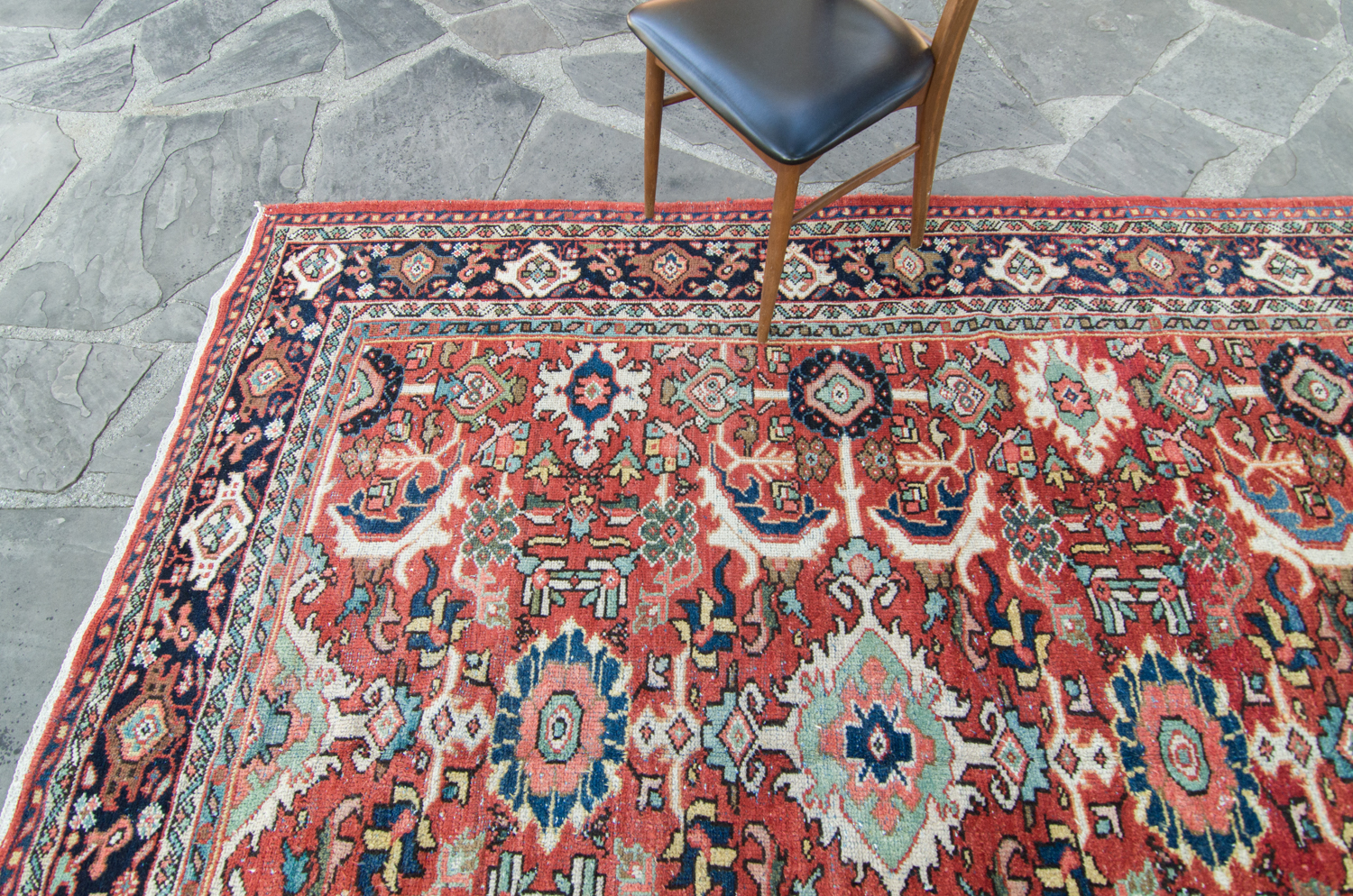 Vintage Mahal Persian Rug House of Séance