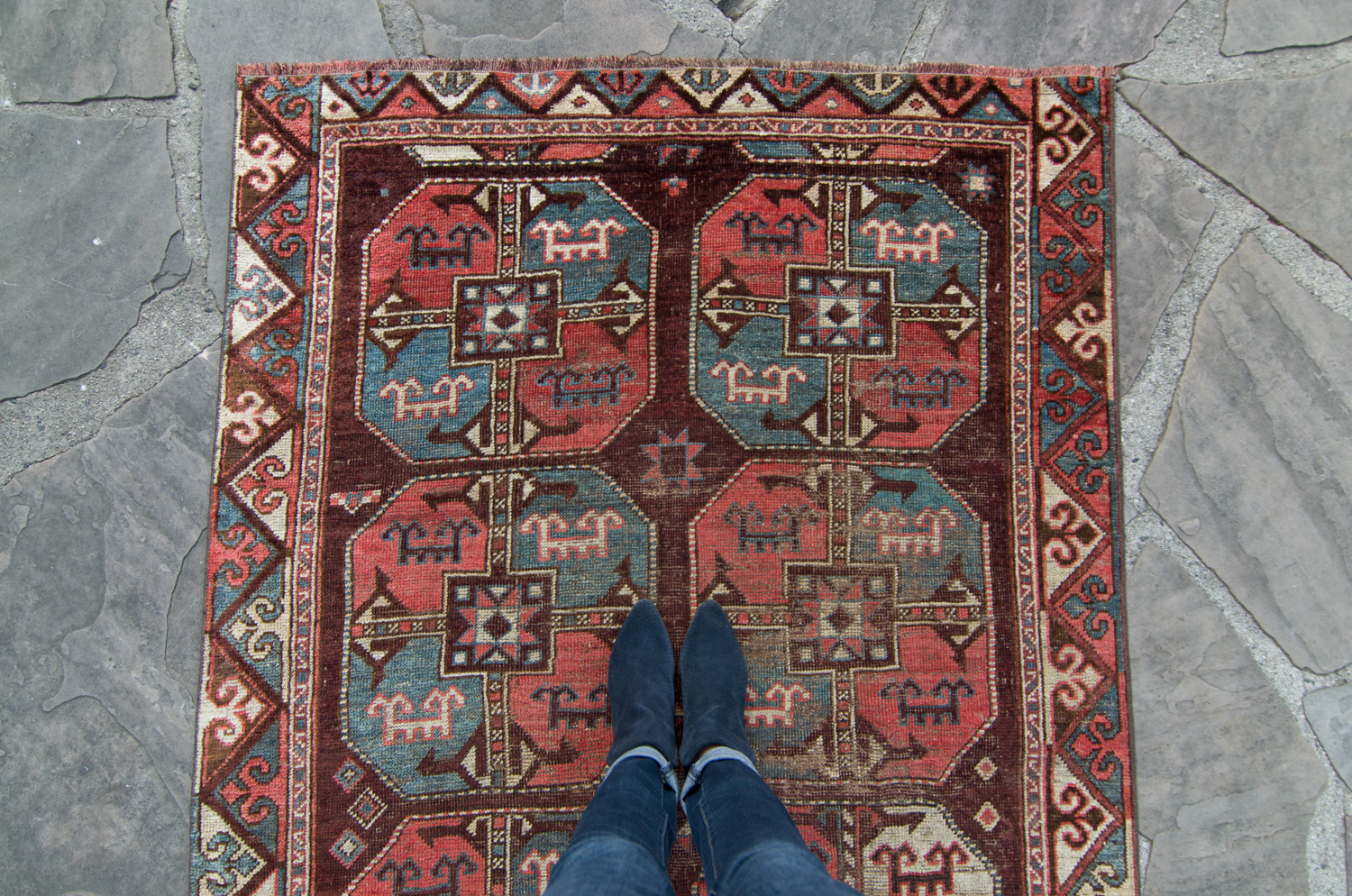 Antique Karakalpak Turkmenistan Rug – House of Séance