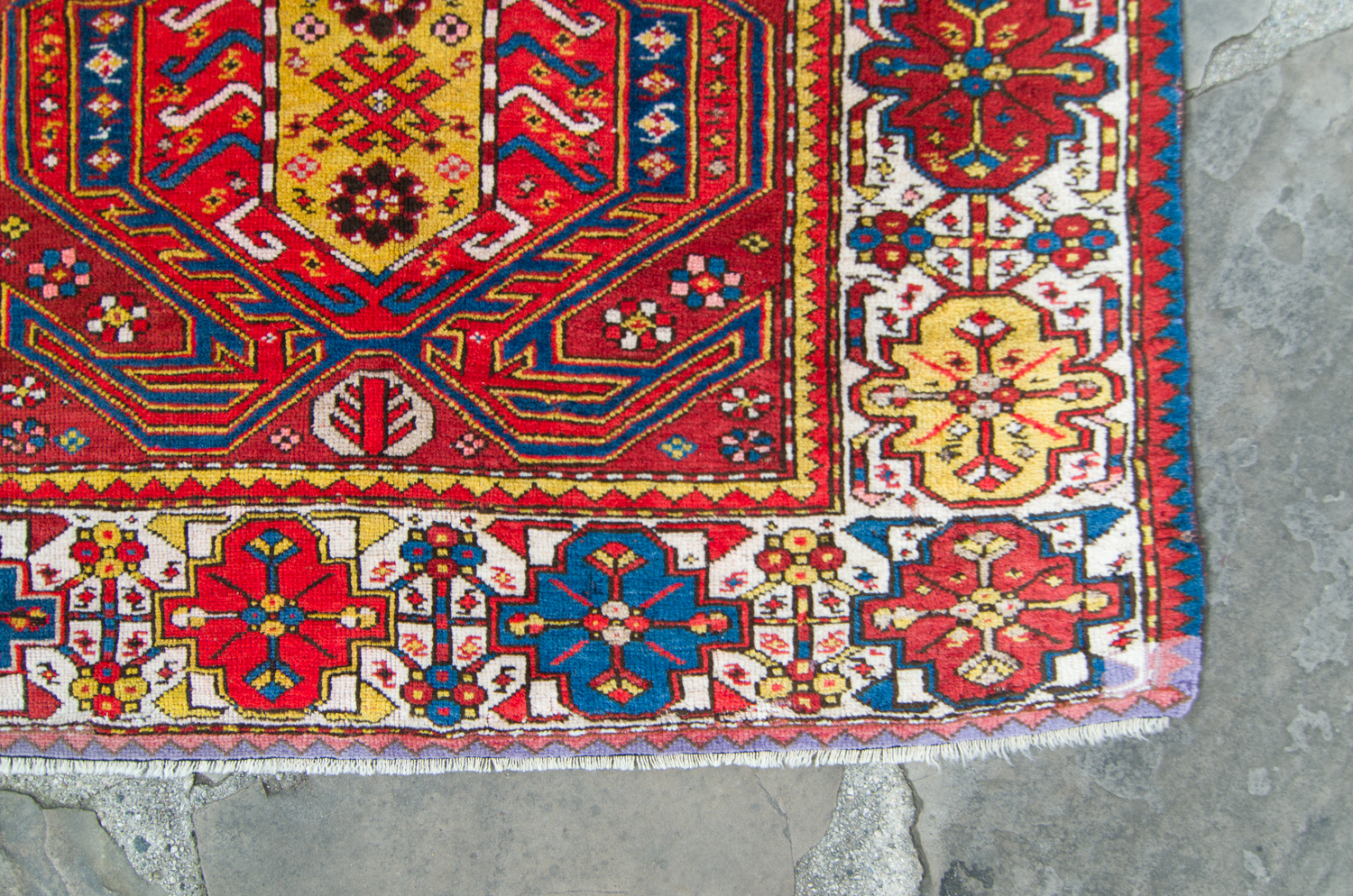 Balcanic Rug Antique Caucasian Karabagh Armenian Rug | House of Séance
