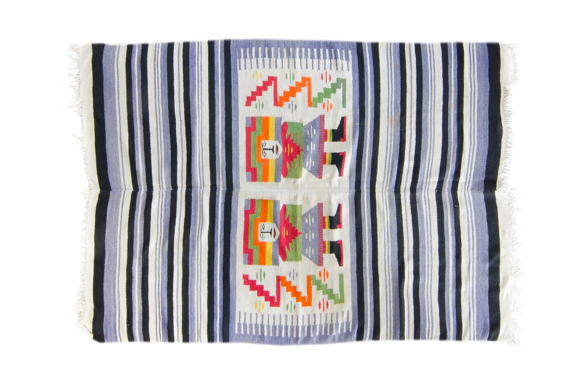 Mexican blanket wall hanging sale