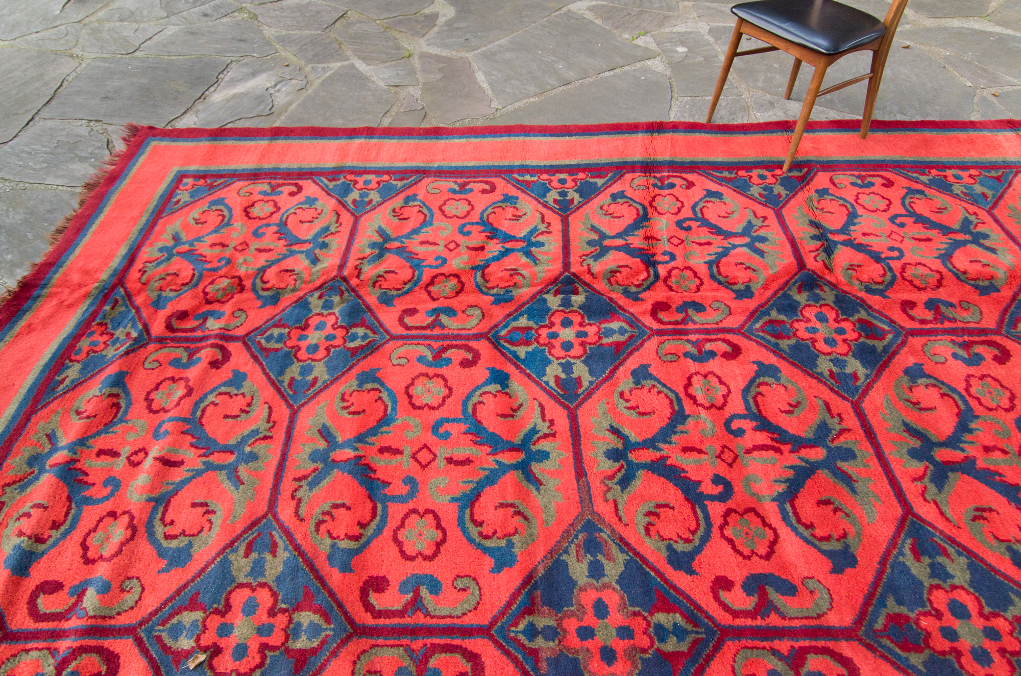 Antique Irish Rug House of Séance