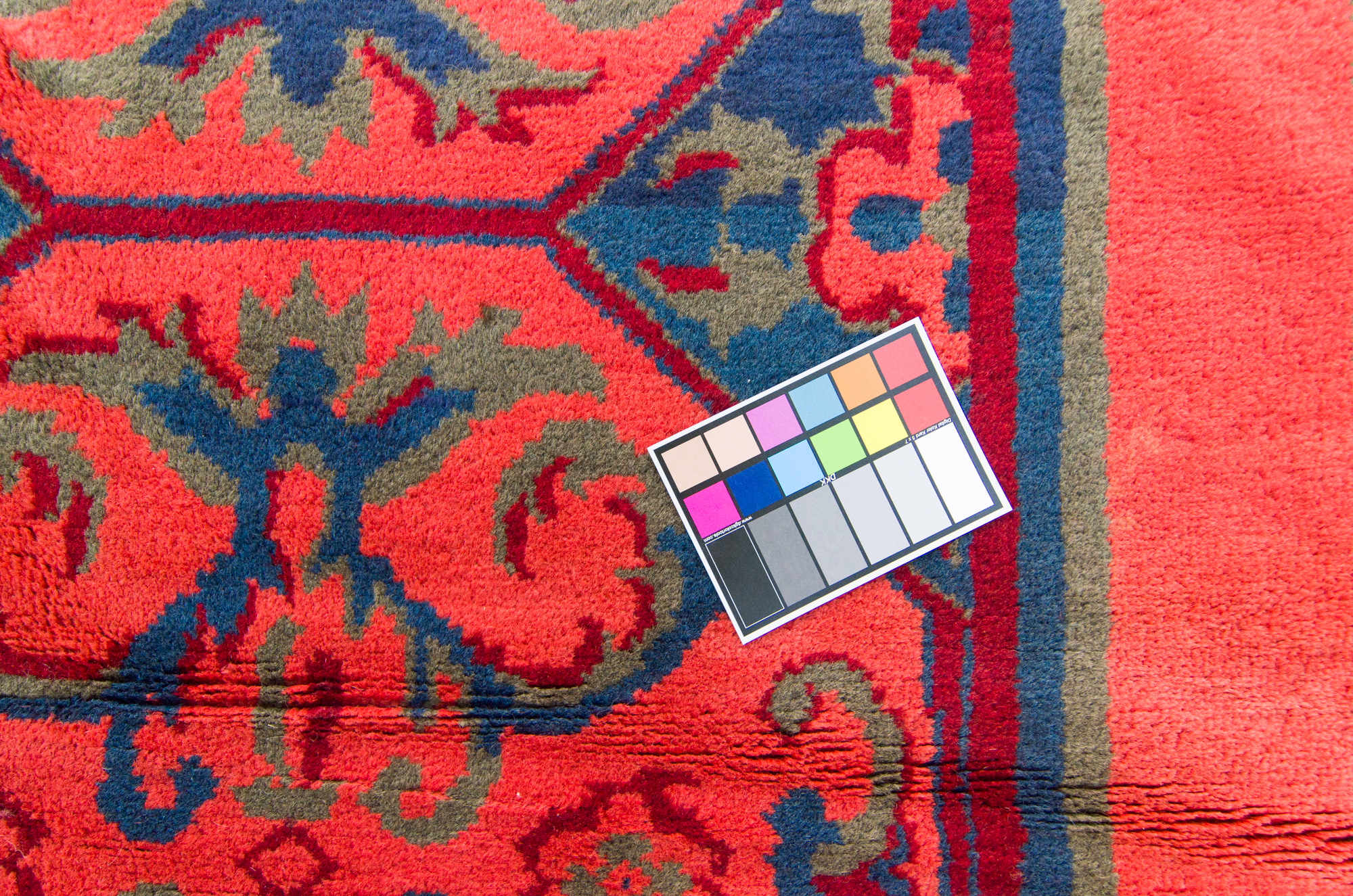 Antique Irish Rug House of Séance