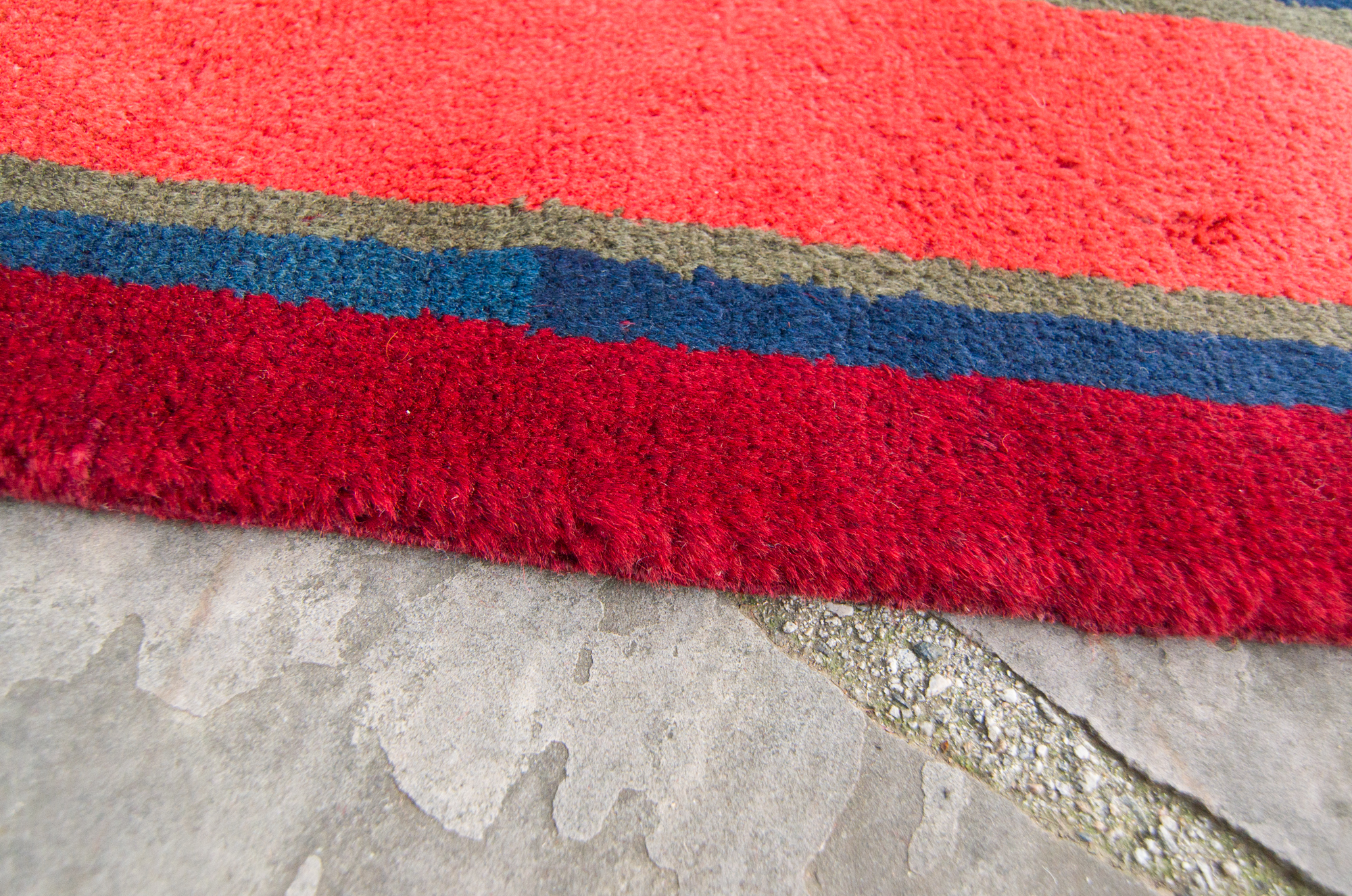 Antique Irish Rug House of Séance